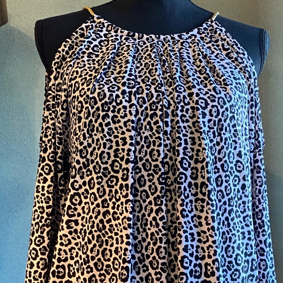 Michael Michael Kors long sleeve open shoulder Top - Picture 4 of 11